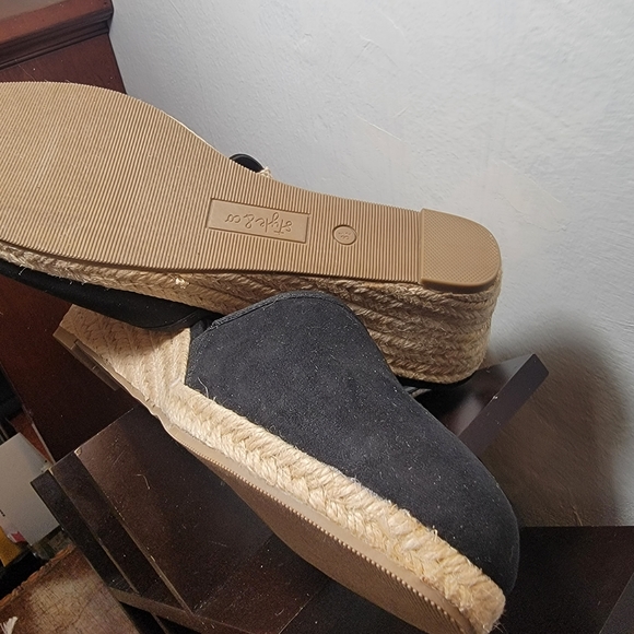 NWT ♡ Style & Co. Mailena Wedge Espadrille Sandals ♡ ankle strap with buckle ♡ - Picture 8 of 9